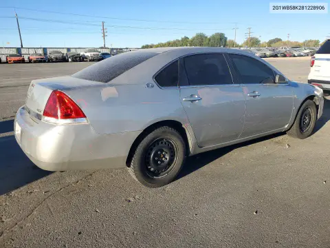 2008 Chevrolet Impala Ls VIN 2G1WB58K281228906 фото 3