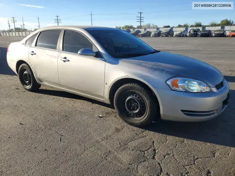 2008 Chevrolet Impala Ls VIN 2G1WB58K281228906 фото 4