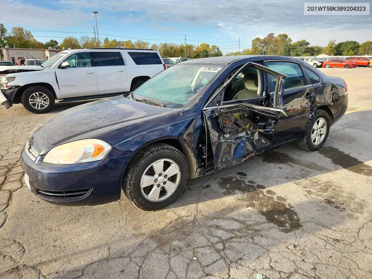 2008 Chevrolet Impala Lt VIN 2G1WT58K389204323 фото 1