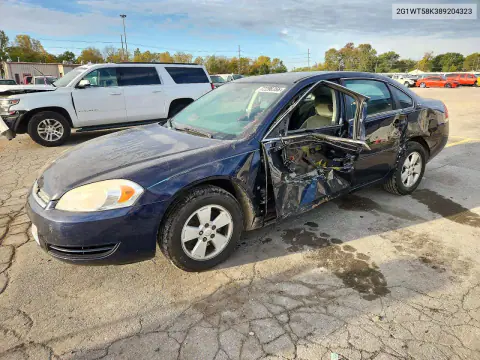 2G1WT58K389204323 — 2008 Chevrolet Impala, Сторона, фото до ремонта