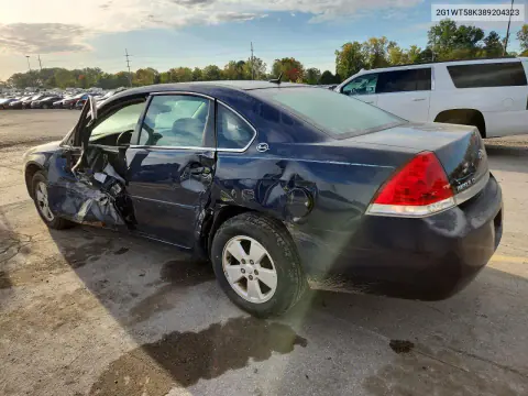 2008 Chevrolet Impala Lt VIN 2G1WT58K389204323 фото 2