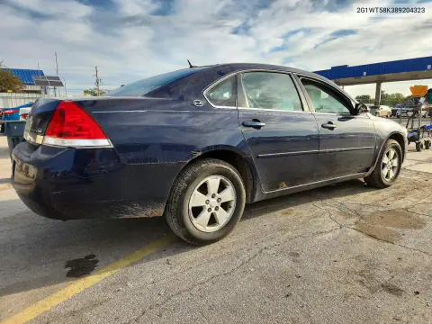 2008 Chevrolet Impala Lt VIN 2G1WT58K389204323 фото 3