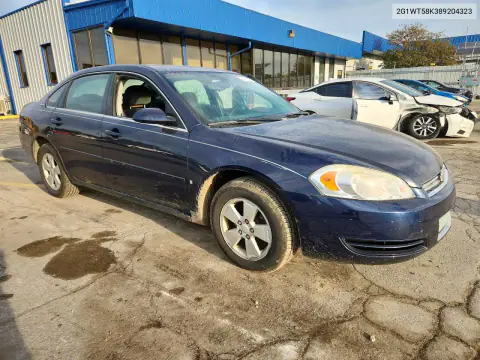 2008 Chevrolet Impala Lt VIN 2G1WT58K389204323 фото 4