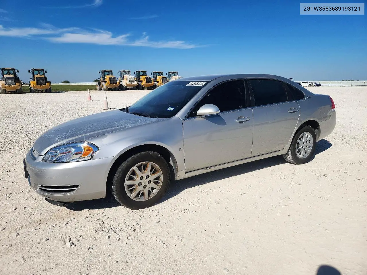 2008 Chevrolet Impala Police VIN 2G1WS583689193121 фото 1