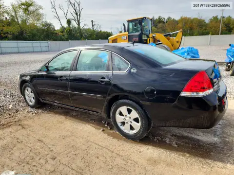 2008 Chevrolet Impala Lt VIN 2G1WT58K289265596 фото 2