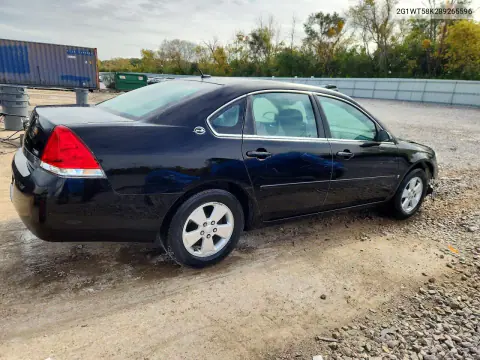 2008 Chevrolet Impala Lt VIN 2G1WT58K289265596 фото 3