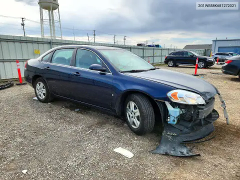 2008 Chevrolet Impala Ls VIN 2G1WB58K681272021 фото 4