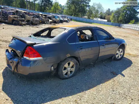 2G1WT57K291257029 — 2009 Chevrolet Impala, фото 3 с аукциона Copart, Пожар