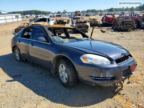 2G1WT57K291257029 — 2009 Chevrolet Impala, фото 4 с аукциона Copart, Пожар