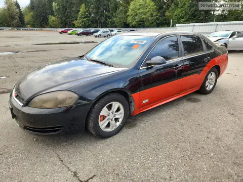 2G1WD57C891277260 — 2009 Chevrolet Impala, Мелкие вмятины и царапины, фото до ремонта