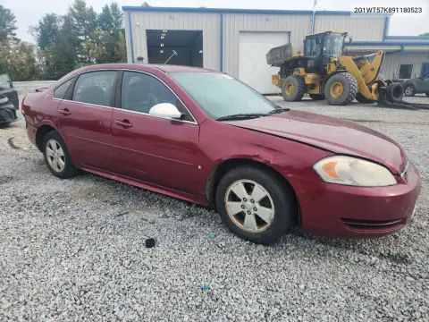 2009 Chevrolet Impala 1Lt VIN 2G1WT57K891180523 фото 4