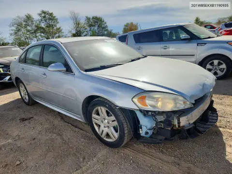 2011 Chevrolet Impala Lt VIN 2G1WB5EKXB1190935 фото 4