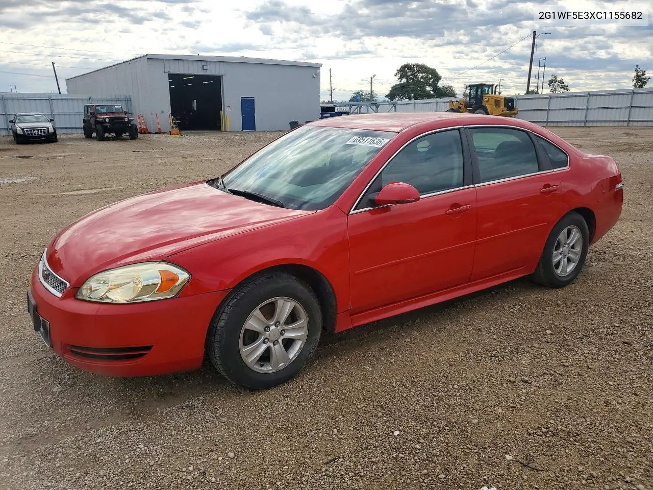 2012 Chevrolet Impala Ls VIN 2G1WF5E3XC1155682 фото 1