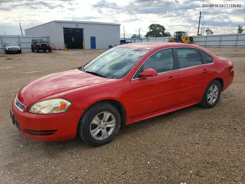 2G1WF5E3XC1155682 — 2012 Chevrolet Impala, Передняя часть, фото до ремонта