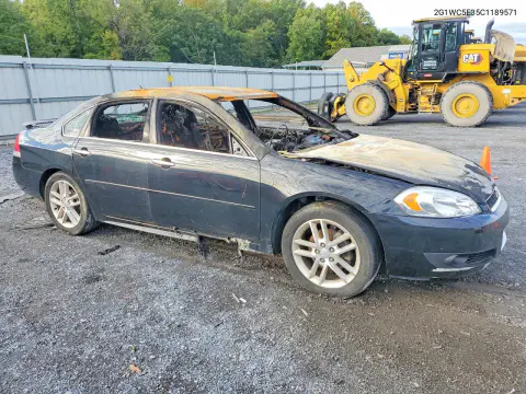 2012 Chevrolet Impala Ltz VIN 2G1WC5E35C1189571 фото 4