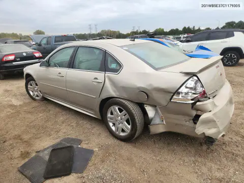 2012 Chevrolet Impala Lt VIN 2G1WB5E37C1179305 фото 2
