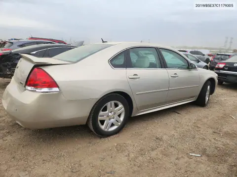 2012 Chevrolet Impala Lt VIN 2G1WB5E37C1179305 фото 3