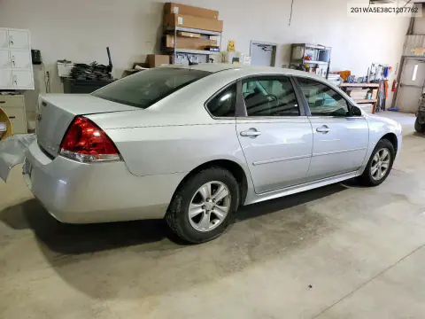 2012 Chevrolet Impala Ls VIN 2G1WA5E38C1207762 фото 3