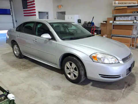 2012 Chevrolet Impala Ls VIN 2G1WA5E38C1207762 фото 4