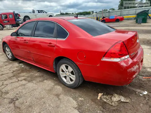 2013 Ch Malibu VIN 2G1WF5E3XD1175674 фото 2