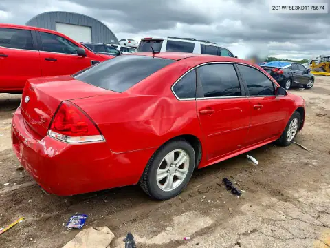 2013 Ch Malibu VIN 2G1WF5E3XD1175674 фото 3