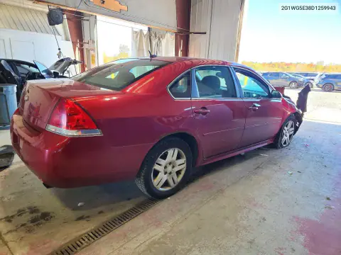 2013 Chevrolet Impala Lt VIN 2G1WG5E38D1259943 фото 3
