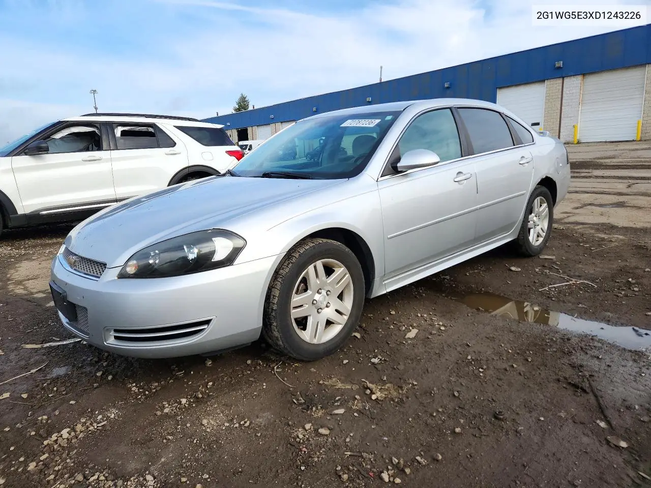 2013 Chevrolet Impala Lt VIN 2G1WG5E3XD1243226 фото 1
