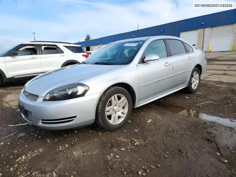 2G1WG5E3XD1243226 — 2013 Chevrolet Impala, Задняя часть, фото до ремонта