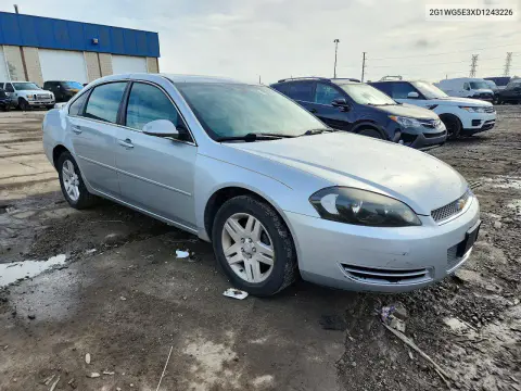 2013 Chevrolet Impala Lt VIN 2G1WG5E3XD1243226 фото 4