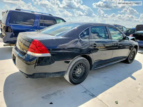 2014 Chevrolet Impala Limited Police VIN 2G1WD5E36E1154327 фото 3