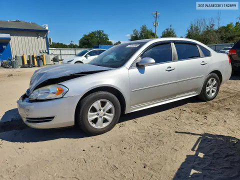 2G1WA5E33E1182899 — 2014 Chevrolet Impala, Передняя часть, фото до ремонта