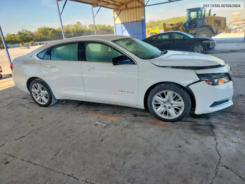 2014 Chevrolet Impala Ls VIN 2G11X5SLXE9262604 фото 4