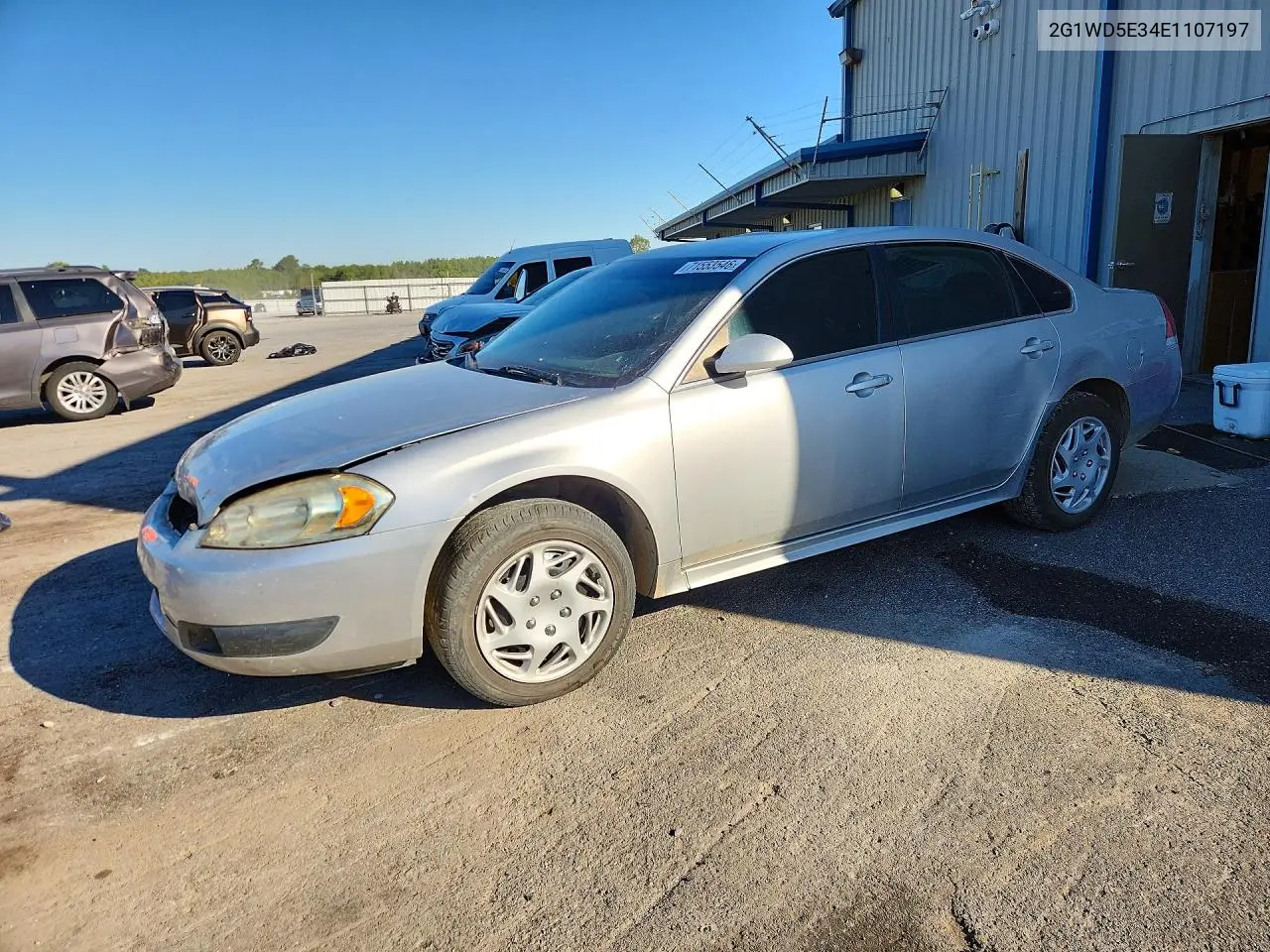 2014 Chevrolet Impala Limited Police VIN 2G1WD5E34E1107197 фото 1