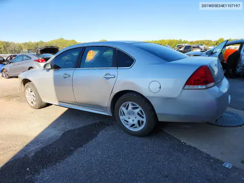 2014 Chevrolet Impala Limited Police VIN 2G1WD5E34E1107197 фото 2