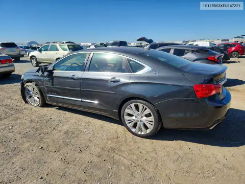 1G1155S3XEU147221 — 2014 Chevrolet Impala, фото 2 с аукциона Copart, Передняя часть