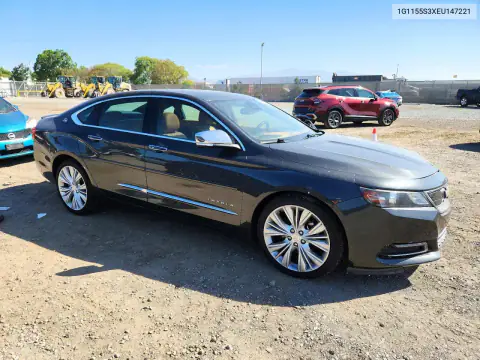 1G1155S3XEU147221 — 2014 Chevrolet Impala, фото 4 с аукциона Copart, Передняя часть
