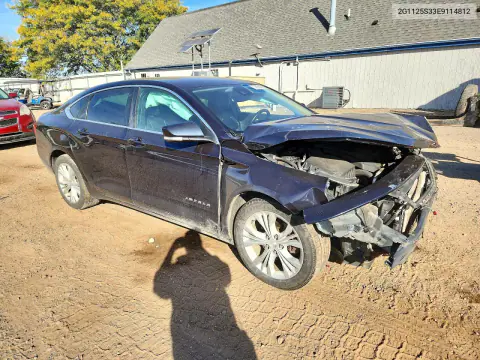 2014 Chevrolet Impala Lt VIN 2G1125S33E9114812 фото 4