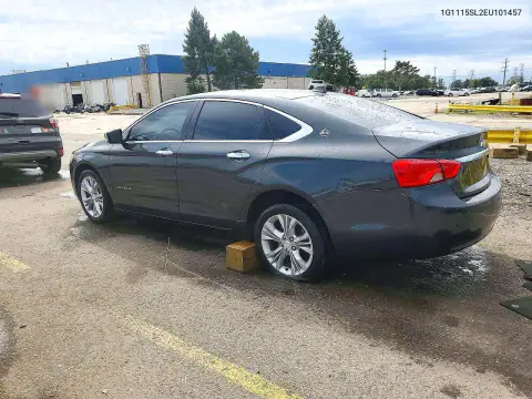 1G1115SL2EU101457 — 2014 Chevrolet Impala, фото 2 с аукциона Copart, Сторона