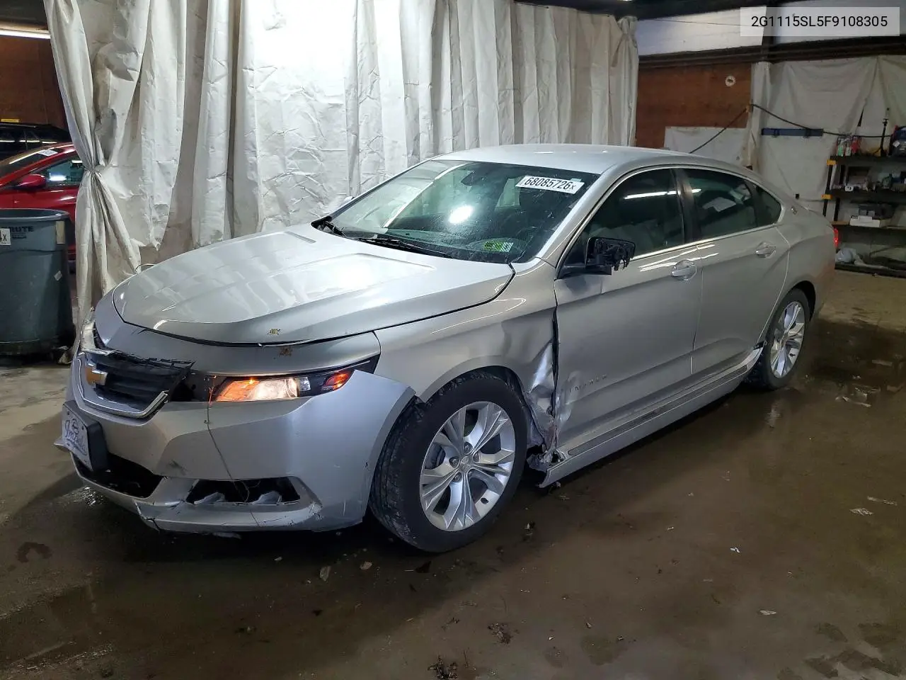 2015 Chevrolet Impala Lt VIN 2G1115SL5F9108305 фото 1