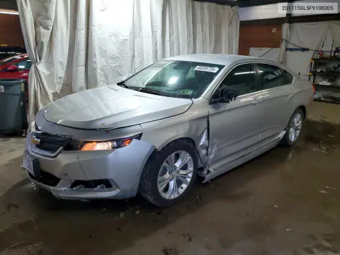 2015 Chevrolet Impala Lt VIN 2G1115SL5F9108305 фото 1