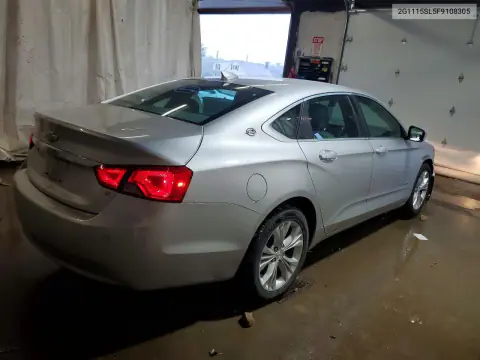 2015 Chevrolet Impala Lt VIN 2G1115SL5F9108305 фото 3