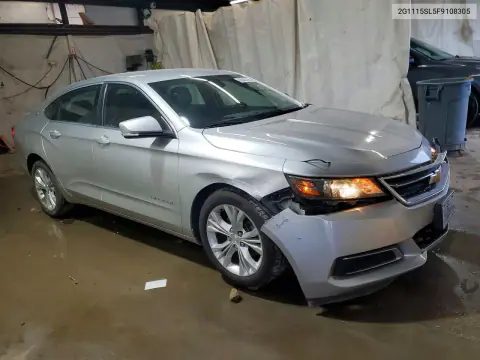 2015 Chevrolet Impala Lt VIN 2G1115SL5F9108305 фото 4