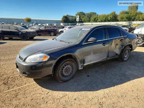 2G1WD5E38F1124392 — 2015 Chevrolet Impala, Сторона, фото до ремонта