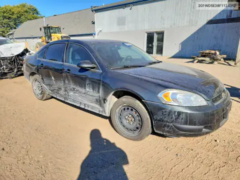2G1WD5E38F1124392 — 2015 Chevrolet Impala, фото 4 с аукциона Copart 21.10.2026, Сторона