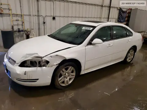 2G1WB5E32F1162450 — 2015 Chevrolet Impala, Передняя часть, фото до ремонта