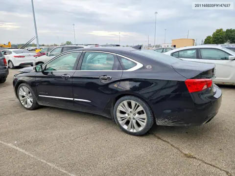 2015 Chevrolet Impala Ltz VIN 2G1165S33F9147637 фото 2
