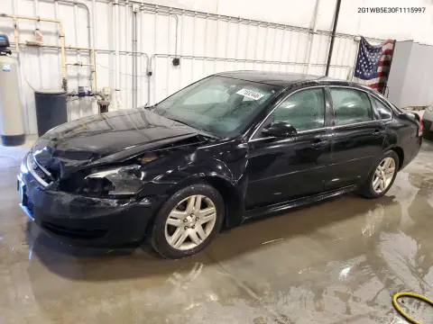2G1WB5E30F1115997 — 2015 Chevrolet Impala, Передняя часть, фото до ремонта