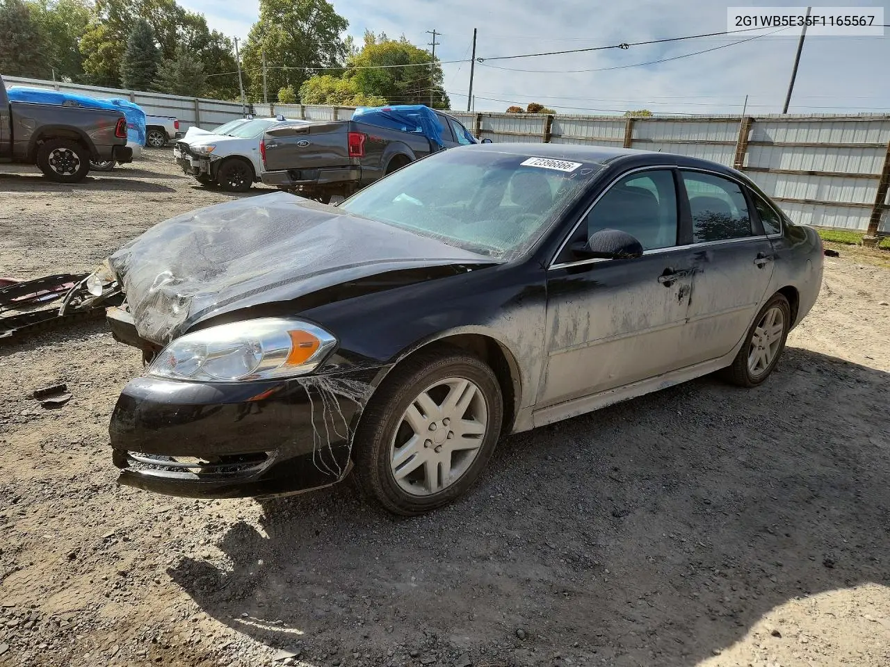 2015 Chevrolet Impala Limited Lt VIN 2G1WB5E35F1165567 фото 1