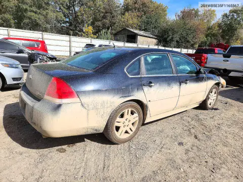 2015 Chevrolet Impala Limited Lt VIN 2G1WB5E35F1165567 фото 3