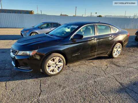 2G11X5SL6F9163960 — 2015 Chevrolet Impala, Мелкие вмятины и царапины, фото до ремонта